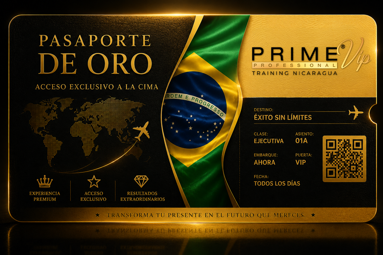 Pasaporte VIP Prime — acceso exclusivo internacional